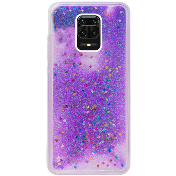 

TPU чехол Liquid hearts для Xiaomi Redmi Note 9s / Note 9 Pro / Note 9 Pro Max Фиолетовый