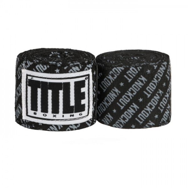 

Бинты боксерские эластичные TITLE Boxing Print Mexican Stile Knockout 4.5м
