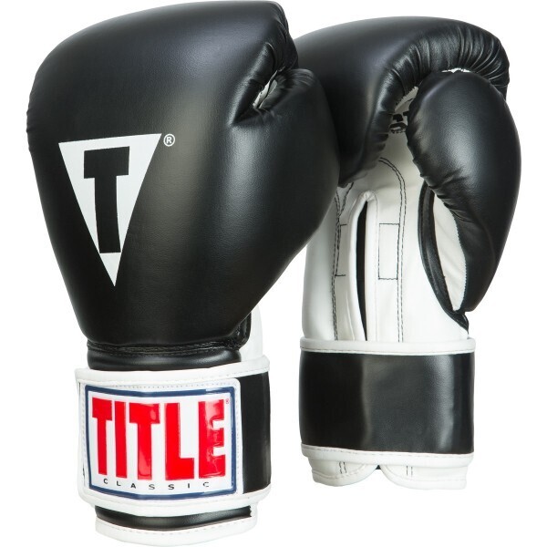 

Боксерские перчатки TITLE Pro Style Training (16oz) Черные