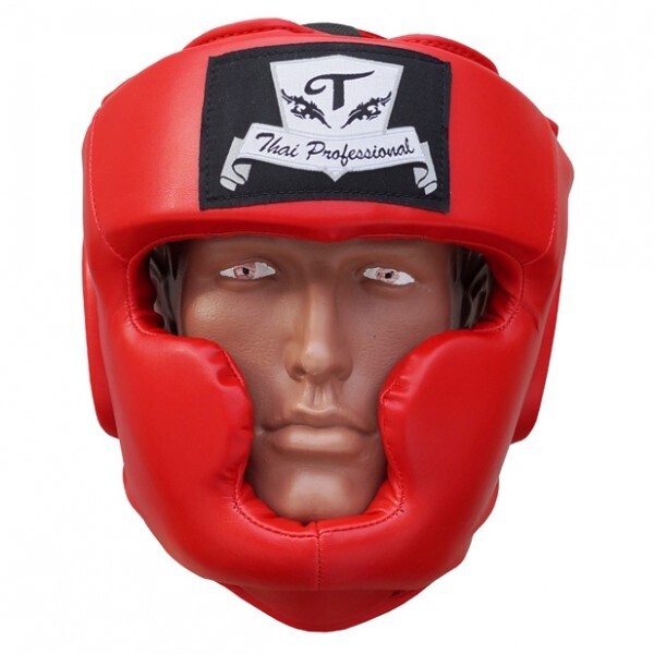

Боксерский шлем Thai Professional HG3L (XL) Красный