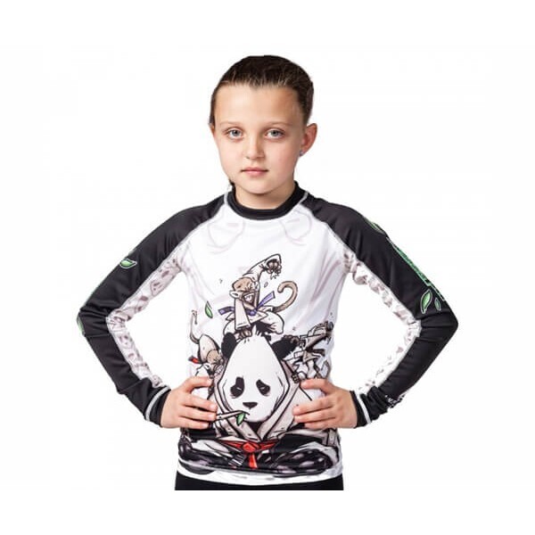 

Рашгард детский Tatami Fightwear Gentle Panda (YL) Принт