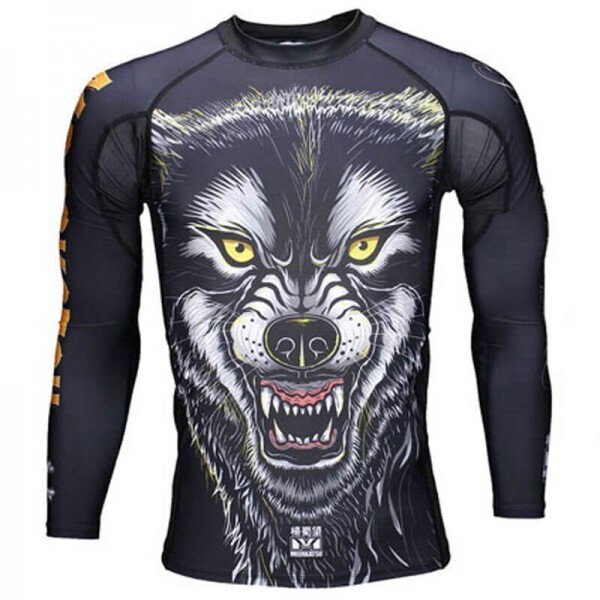 

Рашгард с длинным рукавом Meerkatsu Cerberus (M) Принт