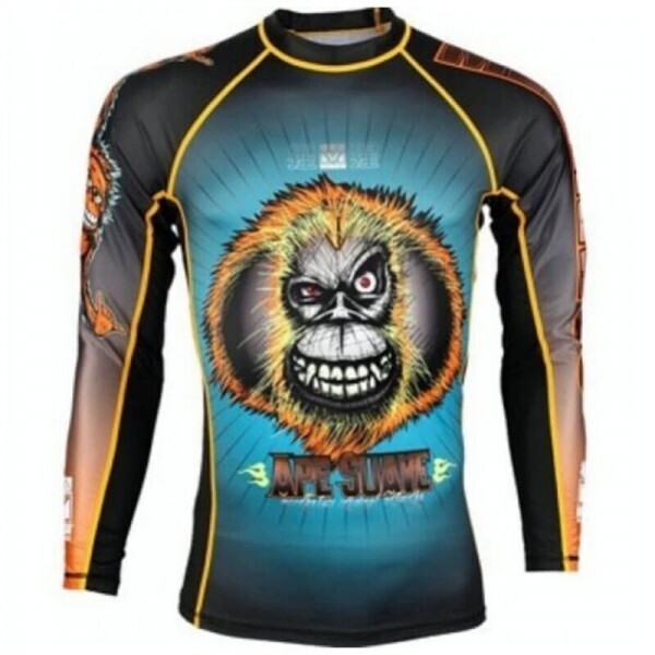 

Рашгард с длинным рукавом Meerkatsu Gentle Ape Orangutan (XL) Принт