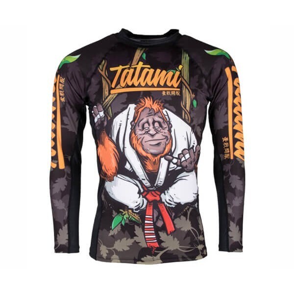 

Рашгард с длинным рукавом Tatami Fightwear Hang Loose Orangutang (M) Принт