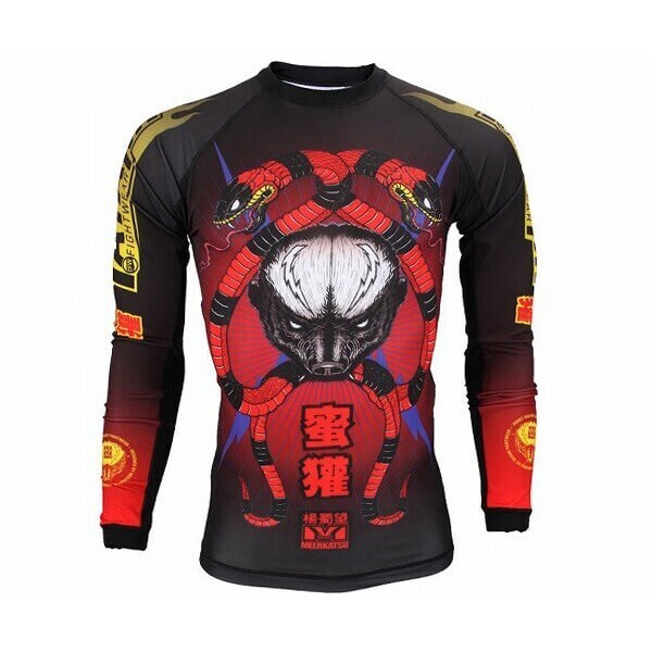 

Рашгард с длинным рукавом Tatami Fightwear Honey Badger V3 (M) Принт