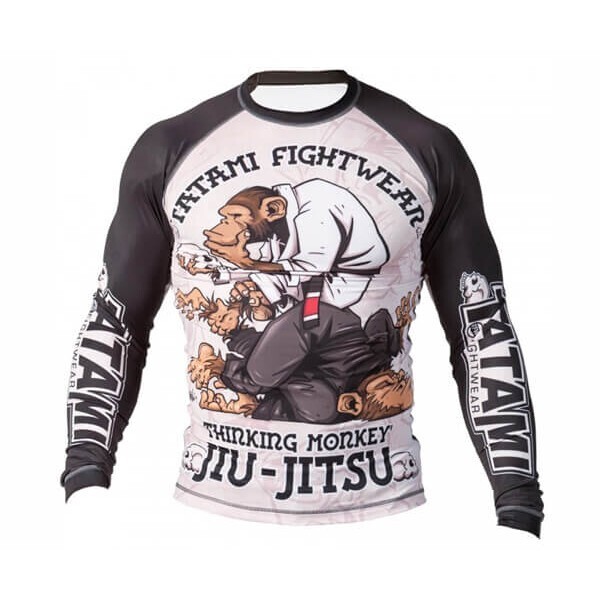 

Рашгард с длинным рукавом Tatami Fightwear Thinking monkey (XL) Принт