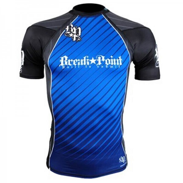 

Рашгард с коротким рукавом Break Point New (L) Синий