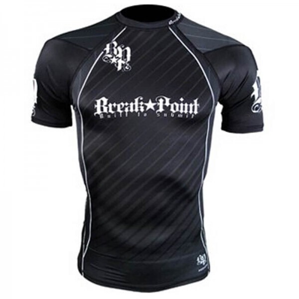 

Рашгард с коротким рукавом Break Point New (M) Черный