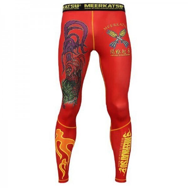 

Штаны компрессионные MEERKATSU Fire Rooster (M) Принт