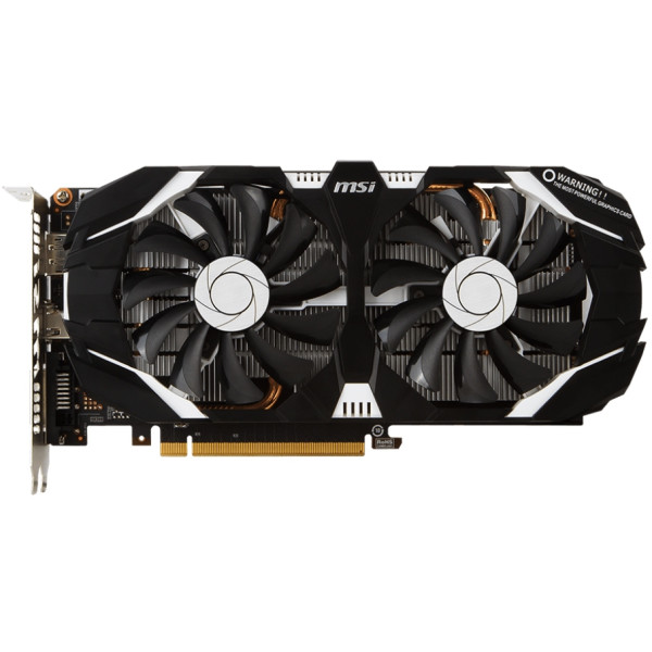 

MSI GeForce GTX 1060 6GT OC V1 GDDR5 (GTX 1060 6GT OCV1)