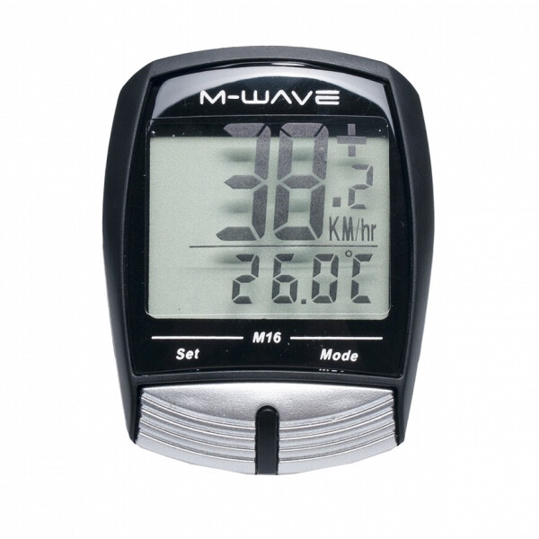 

Велокомпьютер M-Wave M16 Черный (M-244733)