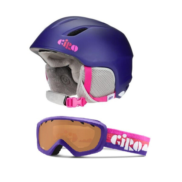 

Горнолыжный шлем Giro Launch + маска Giro Chico фиолетовый (launch-purple)