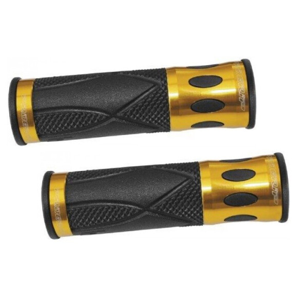 

Грипсы Progrip 939 alu-gel черный / золотистый (CC93983)
