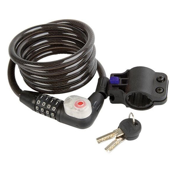 

Замок M-Wave DS 10.18 L 10 х 1800 мм, кодовый + ключ, черный (A-Z-0188)