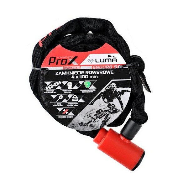

Замок ProX Enduro 5 цепь 4 x 1100мм красный (A-Z-0263)