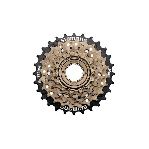 

Кассета трещотка Shimano MF-TZ500 6sp, коричневый (MF-TZ500-6)