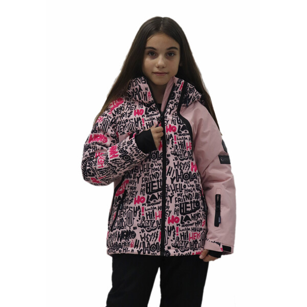 

Куртка лыжная детская Just Play Letter розовый (B6005-pink)