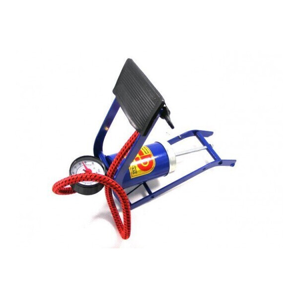 

Насос ножной Foot Pump 55x100 с манометром, синий (PMB200)