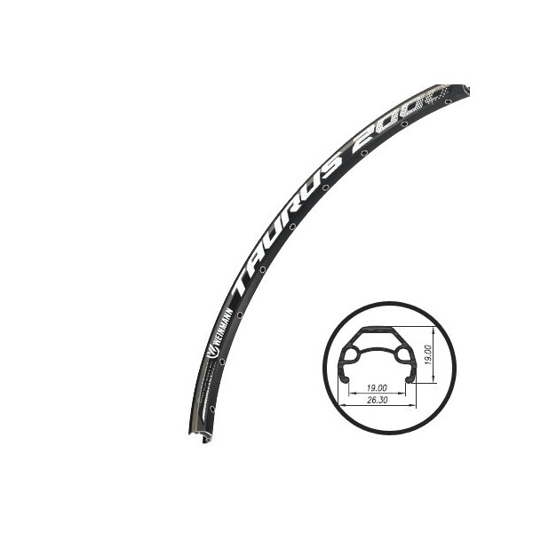 

Обод 26 Weinmann Taurus 2000 Disk (32 спиц) черный (26Taurus-bk-32)