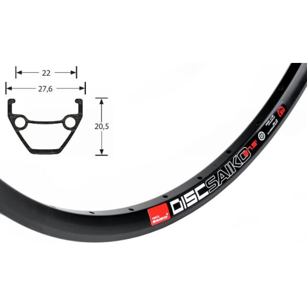 

Обод Stars 650B 27,5 32 шп., черный (C-K-O-0133)