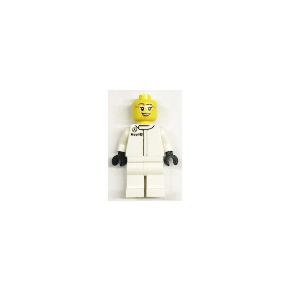 

LEGO City Девушка гоночной команды Mobil 1 в белой форме и прозрачных очках (town0251)