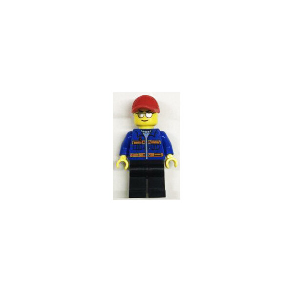 

LEGO City Парень в красной кепке и зеркальных очках (town0291)
