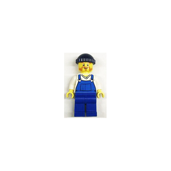 

LEGO City Парень в синем комбинезоне и белой майке (town0292)