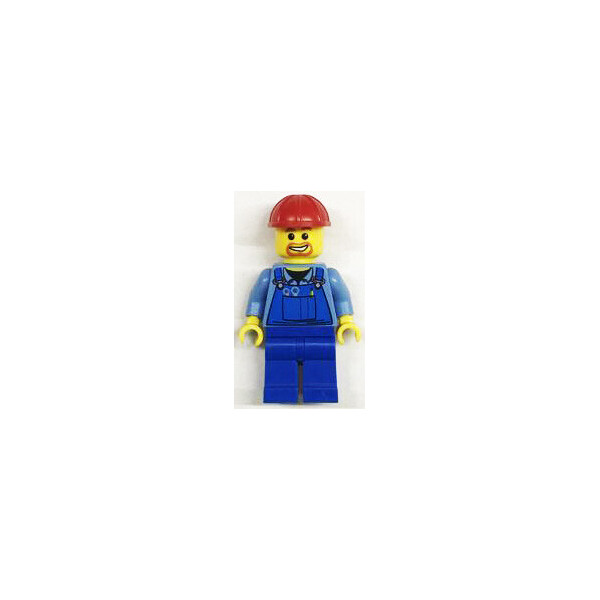 

LEGO City Парень в синем костюме с синим комбинезоном и инструментами (town0276)
