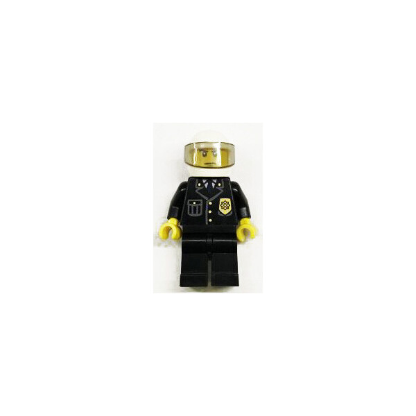 

LEGO City Полицейский в мотошлеме и в темно-синей спецодежде (town0203)