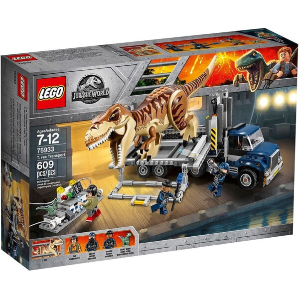 

LEGO Jurassic World Транспорт для перевозки Ти-Рекса (75933)