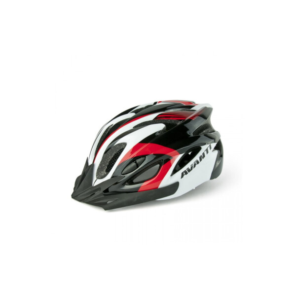 

Шлем велосипедный Avanti AVH-001 черный /белый/красный (Avh-001-red)