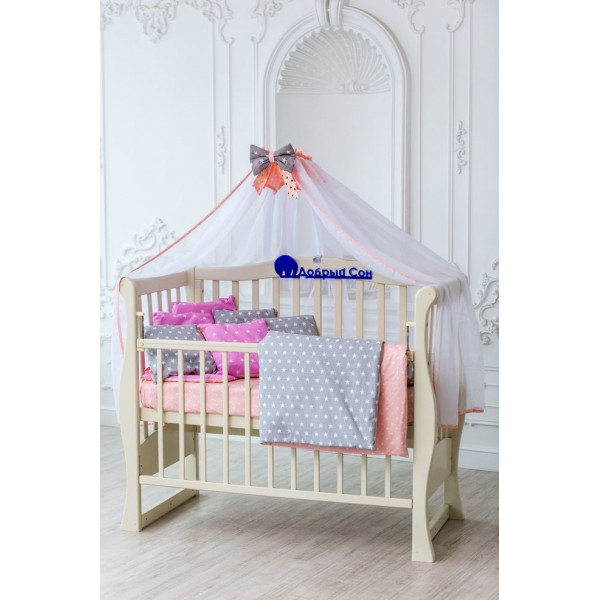 

детский Добрый сон Eco (8 элементов) цвет Звезды розовые