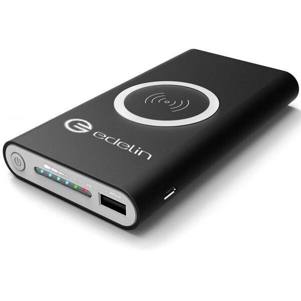 

Power Bank с беспроводной зарядкой Edelin 10000 mAh Black