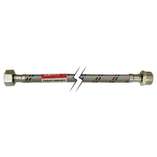 

Гибкий подвод Zerix шланг 1/2'' ГШ-100 см