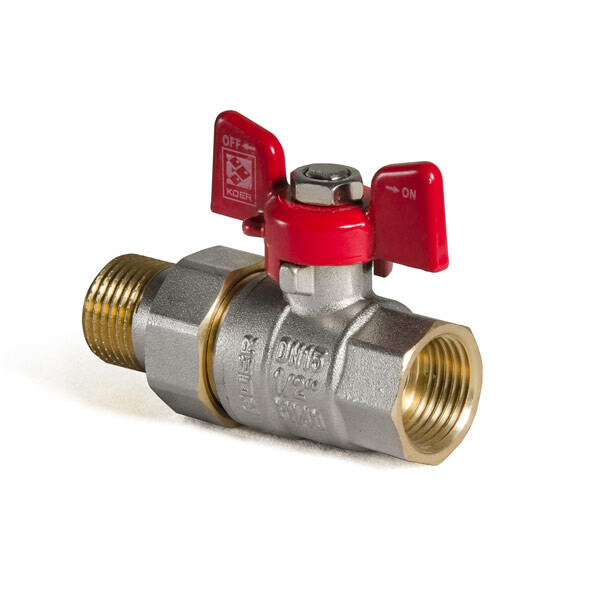 

Кран шаровый Koer KR.227 1/2";