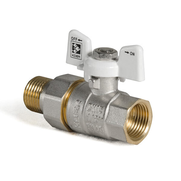 

Кран шаровый Koer KR.227.W 1/2";