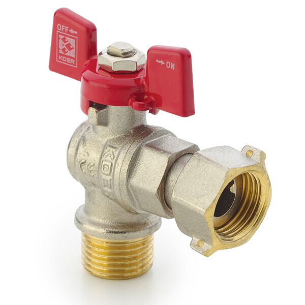 

Кран шаровый Koer KR.221 с накидной гайкой 1/2";