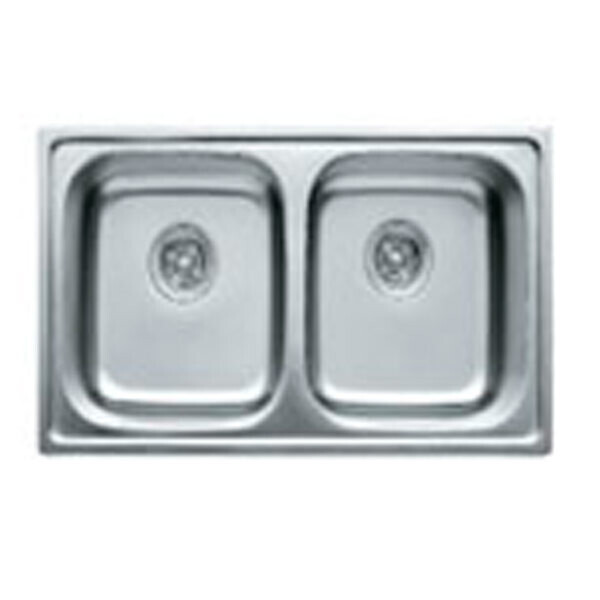 

Кухонная мойка Haiba 78x43 DOUBLE SATIN