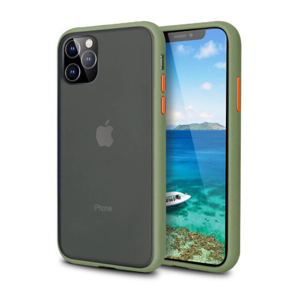 

TPU+PC чехол LikGus Maxshield для Apple iPhone 11 Pro (5.8") Зеленый