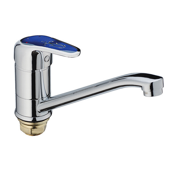 

Смеситель для умывальника Haiba Magic 555-15 см Blue