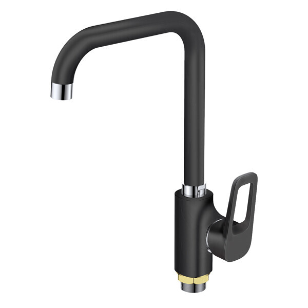 

Смеситель для кухни Mixxus Nevada 014-G nut Black