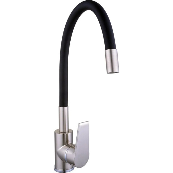 

Смеситель для кухни DOMINO BLITZ, DBC-203 LR Steel-Black