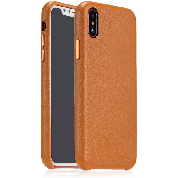 

Coteetci Elegant PU Leather коричневый для iPhone X/XS