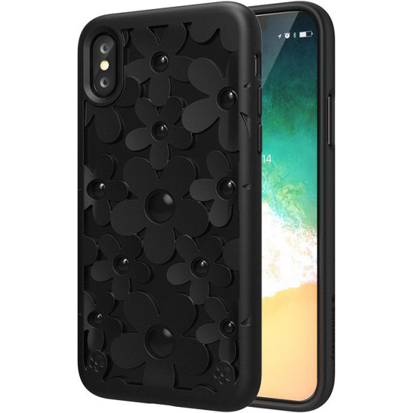 

SwitchEasy Fleur чёрный для iPhone X/XS