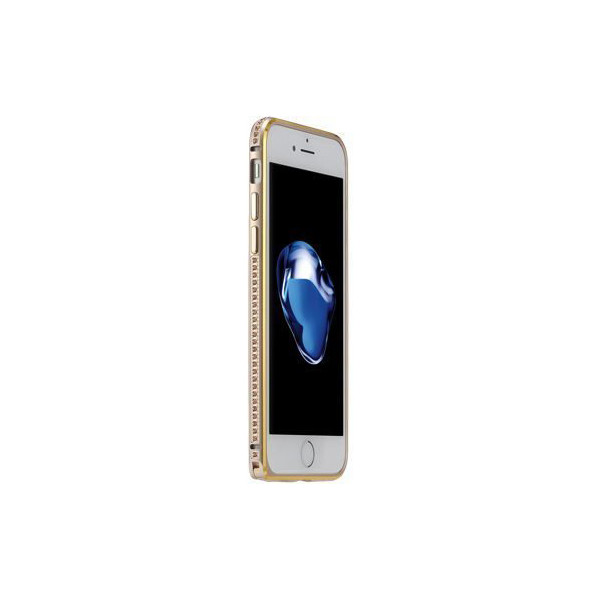 

Бампер со стразами Coteetci Diamond золотой для iPhone 7/8