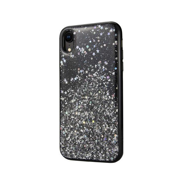 

Блестящий Switcheasy Starfield чёрный для iPhone XR