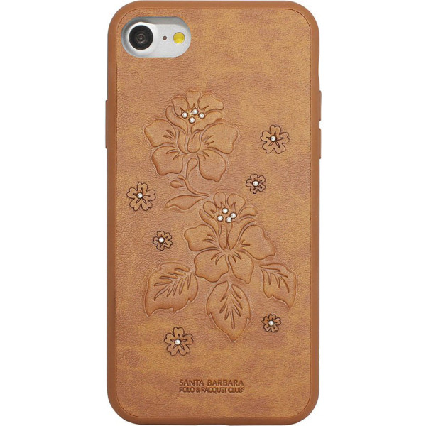 

Кожаный Polo Azalea коричневый для iPhone 7/8