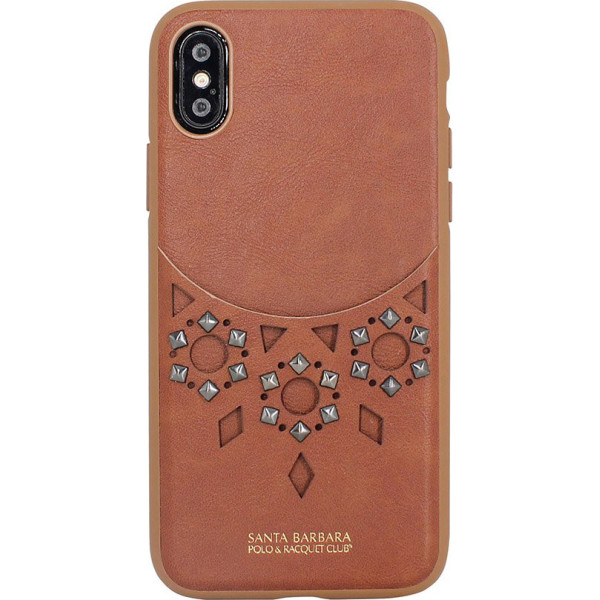 

Кожаный Polo Brynn коричневый для iPhone X/XS