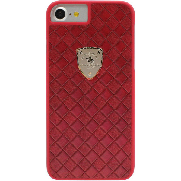 

Кожаный Polo Fyrste красный для iPhone 8/7