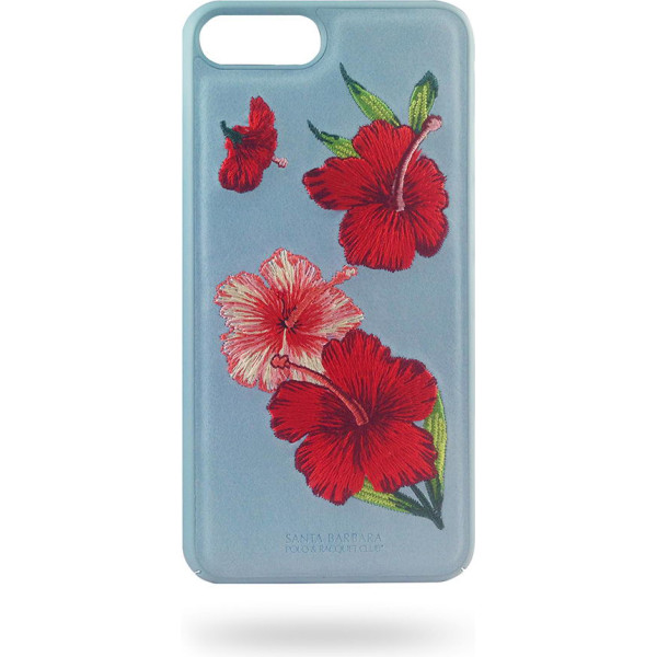 

Кожаный Polo Hawaii голубой для iPhone 8 Plus/7 Plus